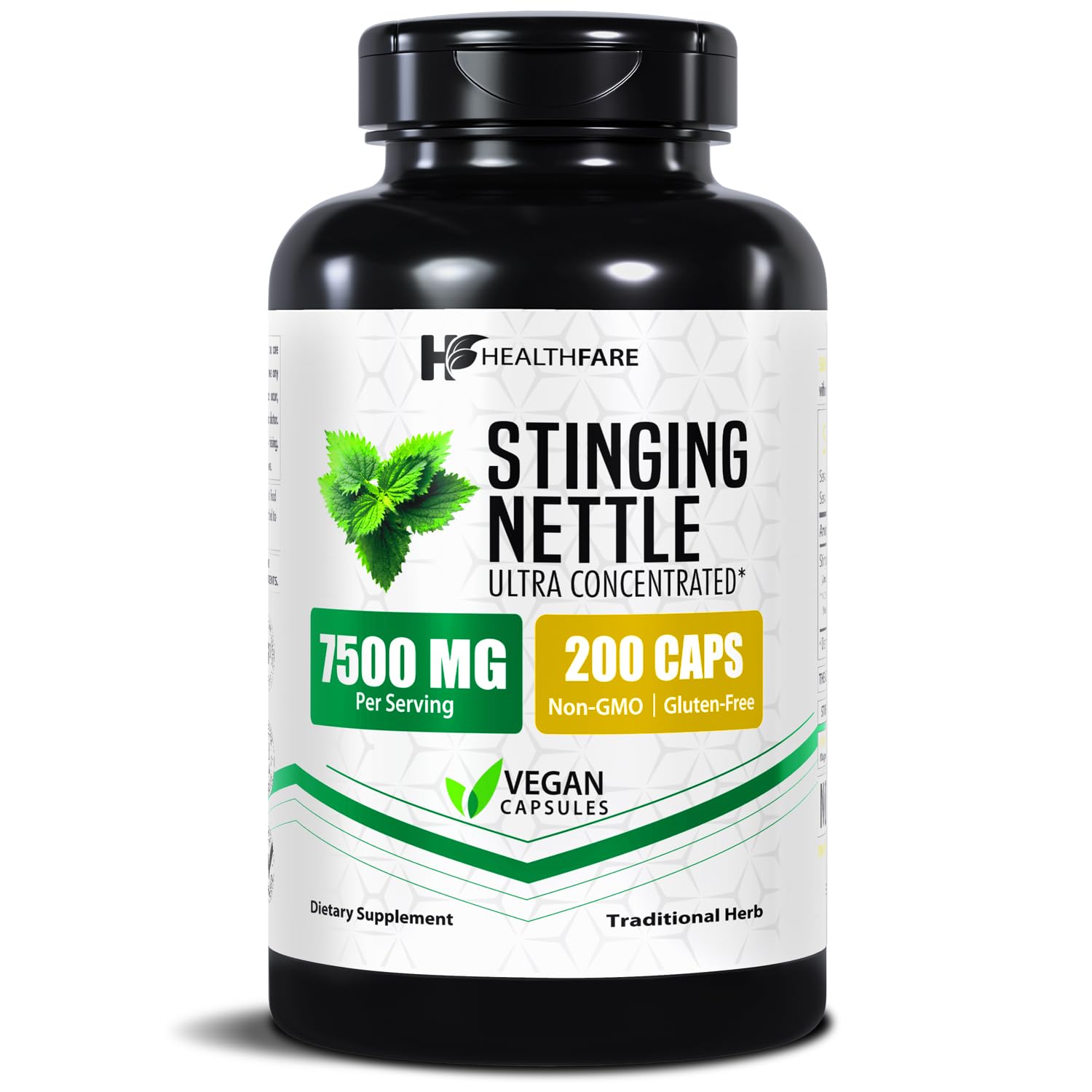 Healthfare Stinging Nettle Root Extract, 200 Capsules