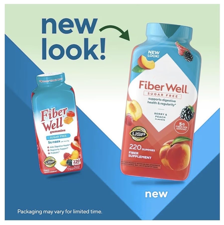 Generic Vita Fiber Well Gummies 220 Count