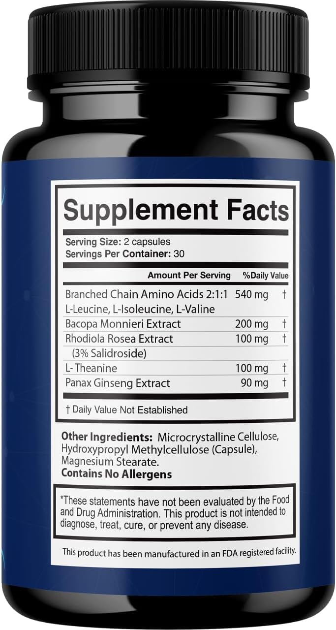 Valdivia Brain Vex Capsules, 180 Capsules