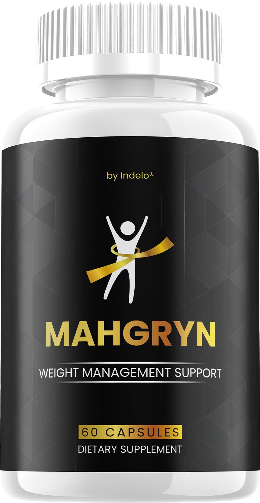 Indelo Mahgryn Advanced Formula Supplement for Daily Health Support Capsules, 60 Count