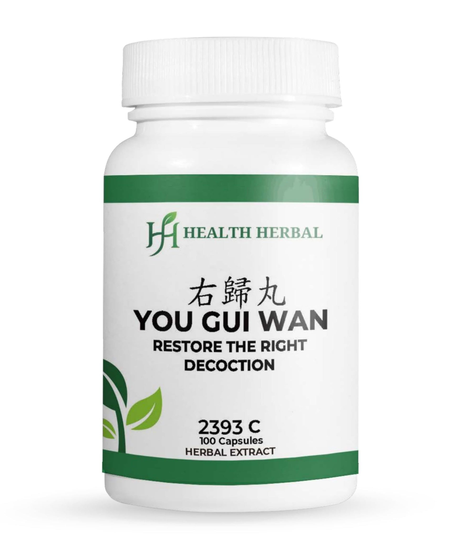 Health Herbal HH2393C You GUI Wan/Restore The Right Decoction Capsules 100