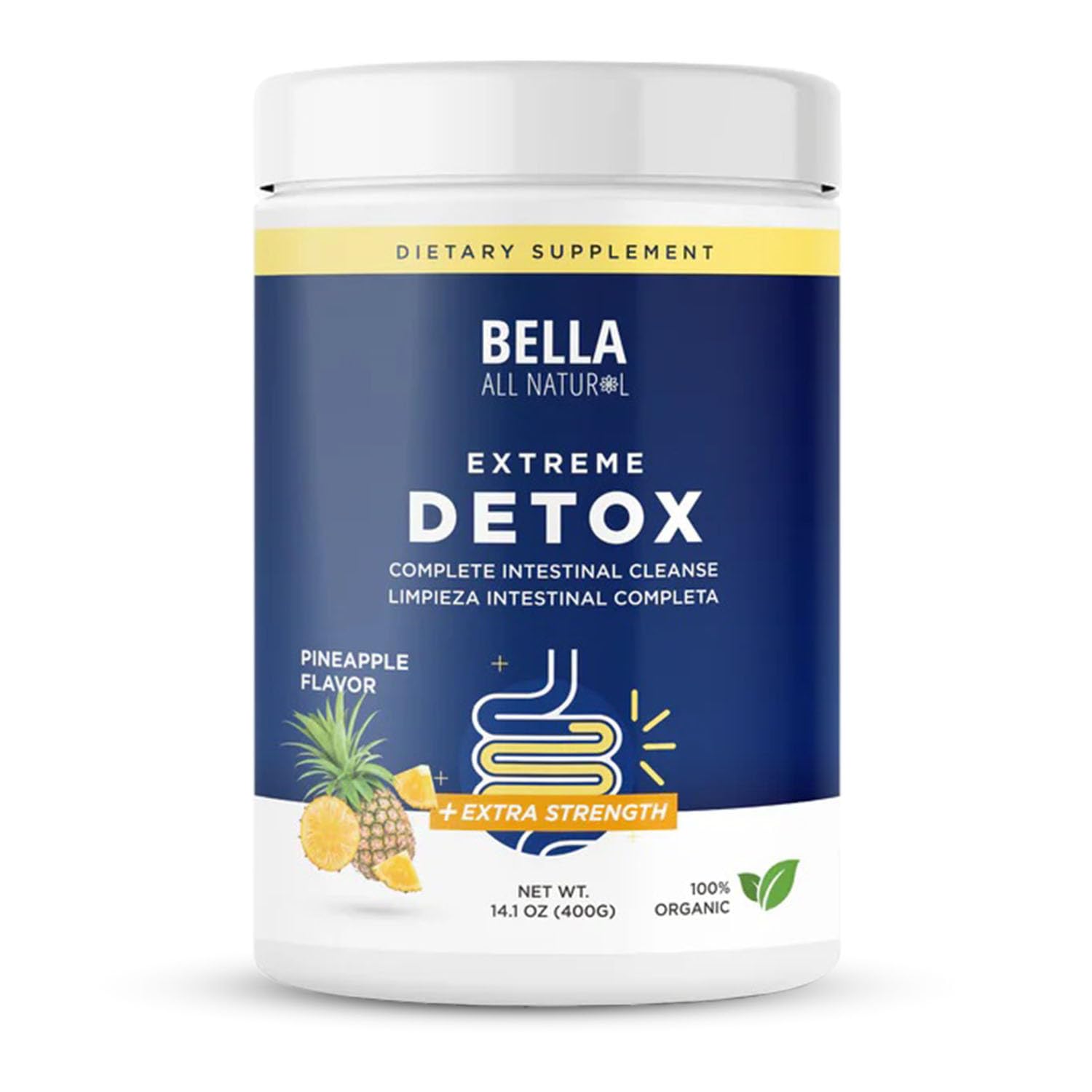 Bella All Natural Extreme Detox Powder 14.1 Ounce