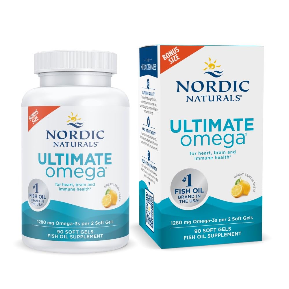 Nordic Naturals Ultimate Omega Softgels 90