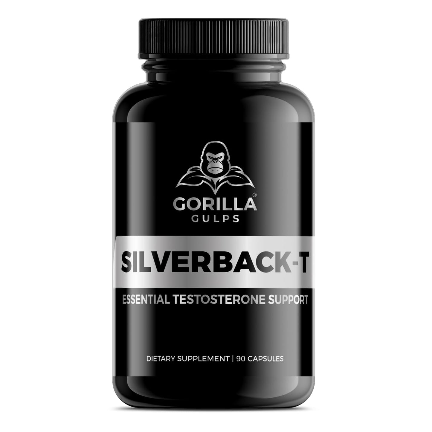 Gorilla Gulps Silverback-T Essential Testosterone Support 90 Capsules