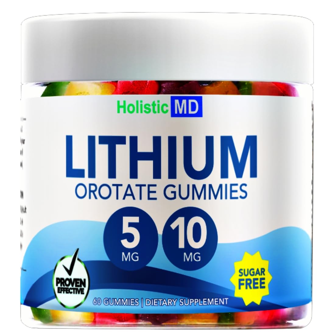 Holistic MD Lithium Orotate Gummy, 60 ct