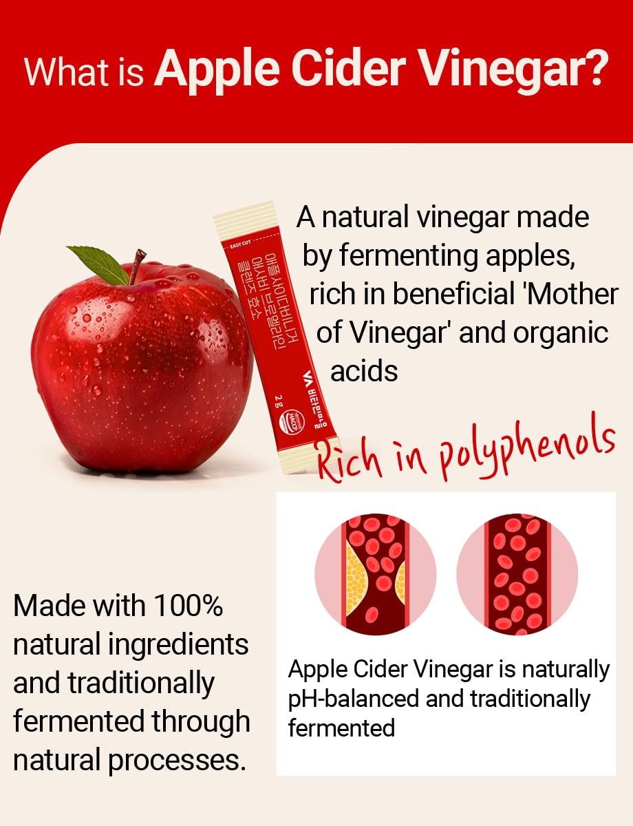 VA비타민마을 Apple Cider Vinegar Bromelain Enzyme Powder 2.12