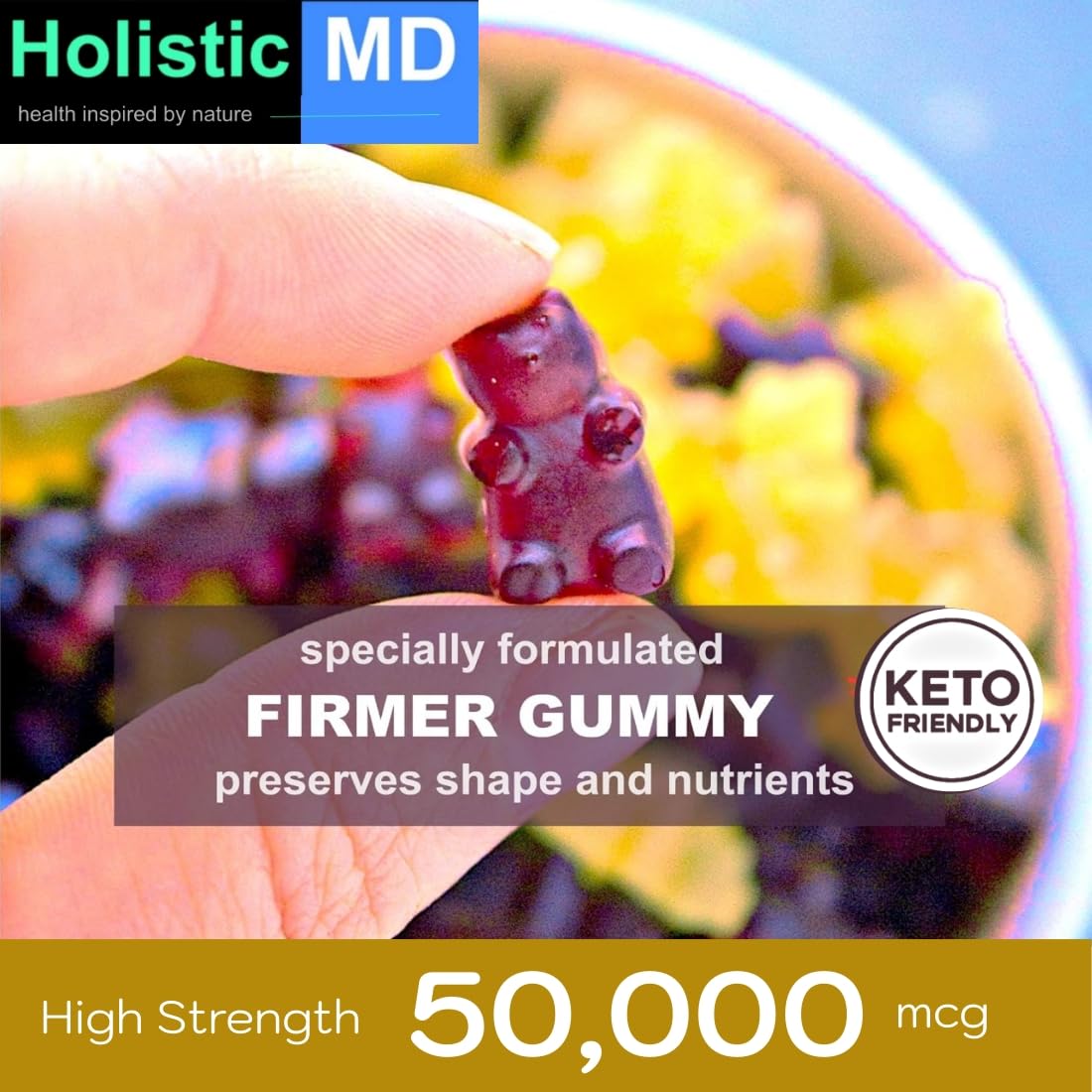 Holistic MD Shilajit Gummies 60 Gummies