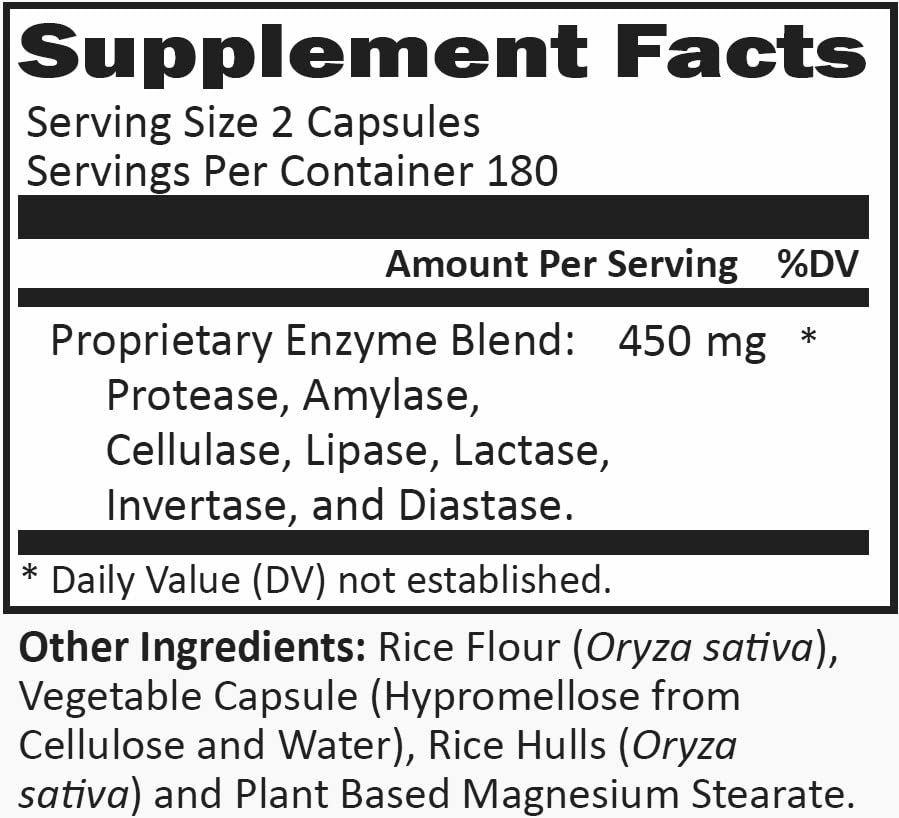 R-Garden Quadra-Zyme Plus 360 Capsules