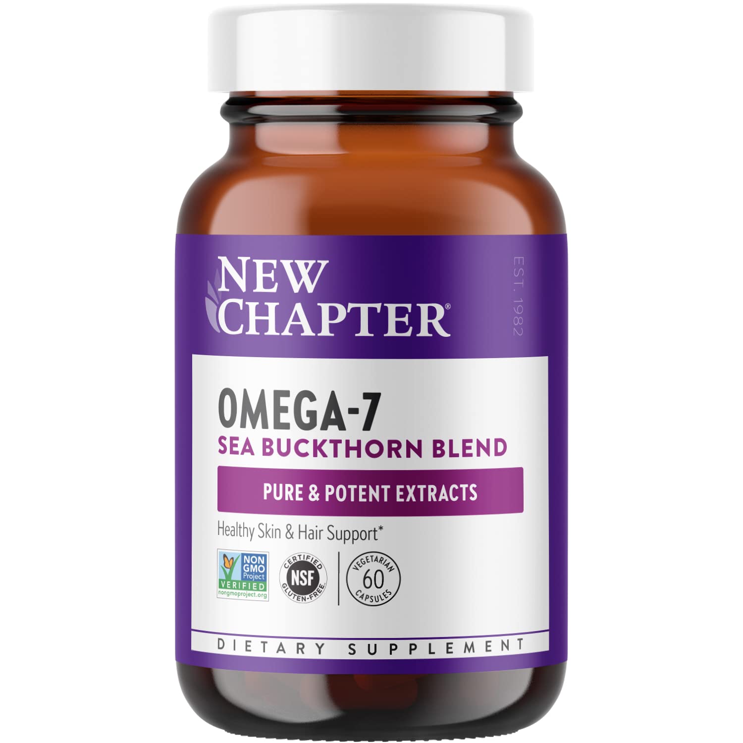 New Chapter Supercritical Omega 7 Supplement Capsules 60