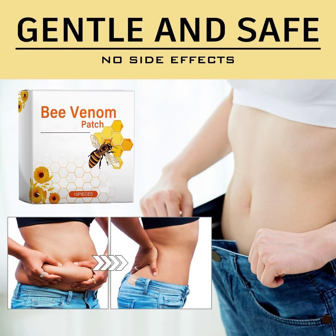 ChomiC Bee Venom Patches, Lymphatic Drainage Patches for Women and Men Caplet 30