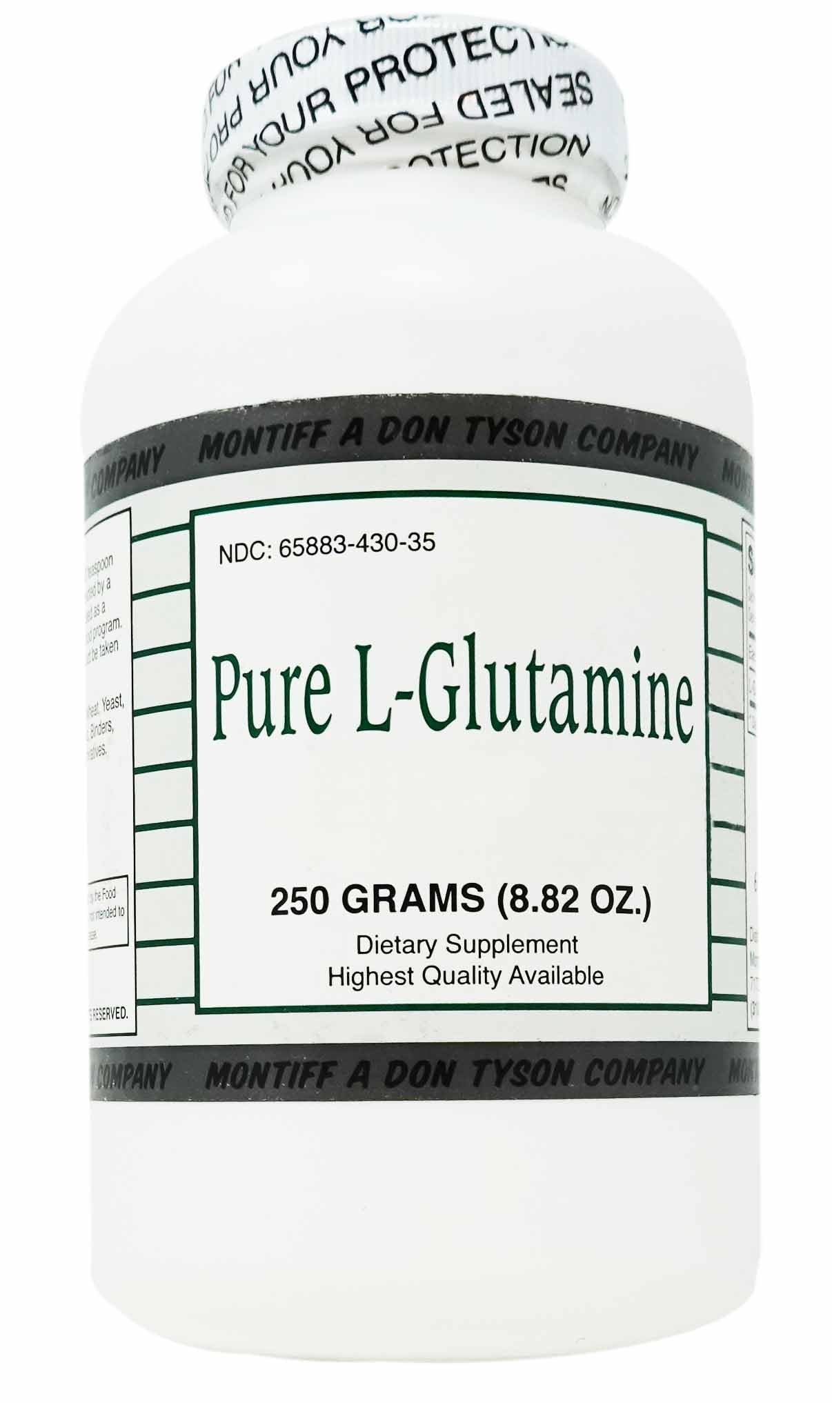 Montiff Pure L-Glutamine Powder 8.8 oz