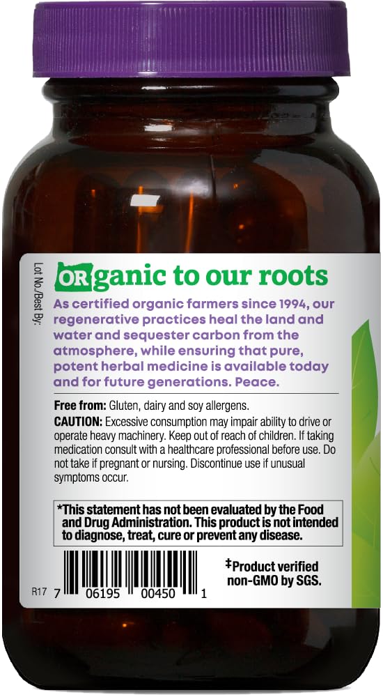 Oregon's Wild Harvest Passion Flower Organic Vegan, 90 Capsules