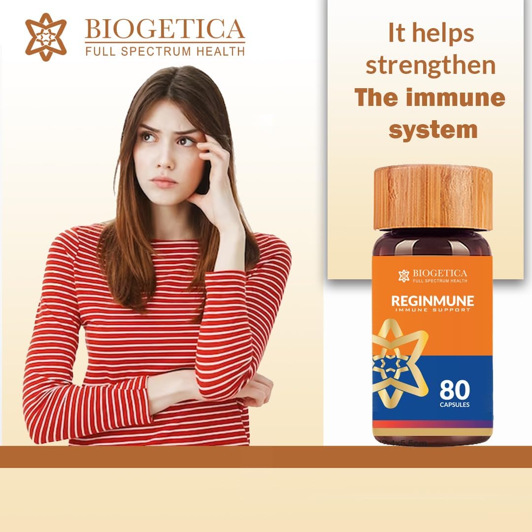 Biogetica Reginmune Natural Immune Support Capsule 80 Count