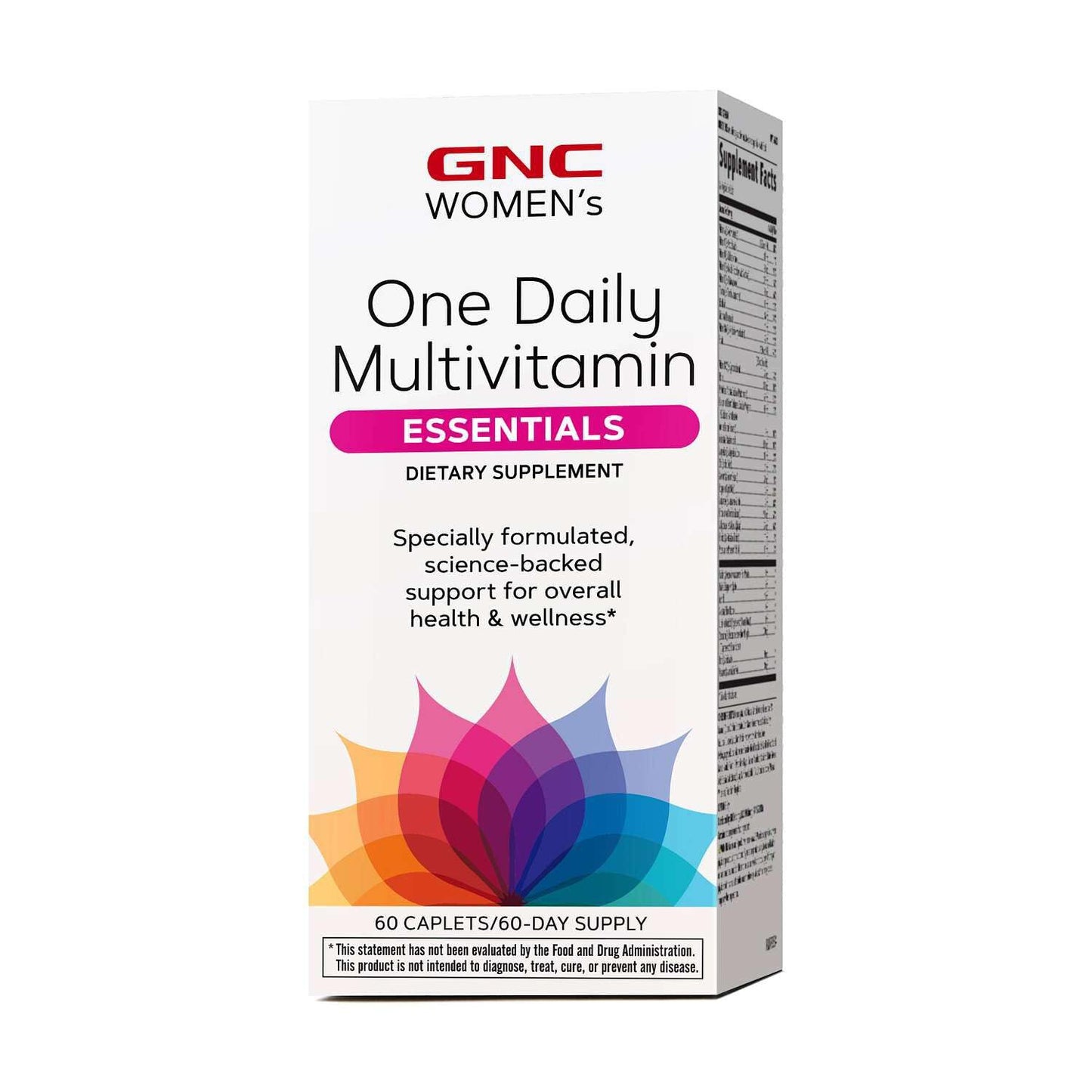 GNC Women's One Daily Multivitamin Essentials Caplets, 60 Count