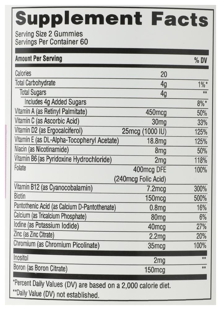 365 by Whole Foods Market Women's Multivitamin Gummy, 120 Count