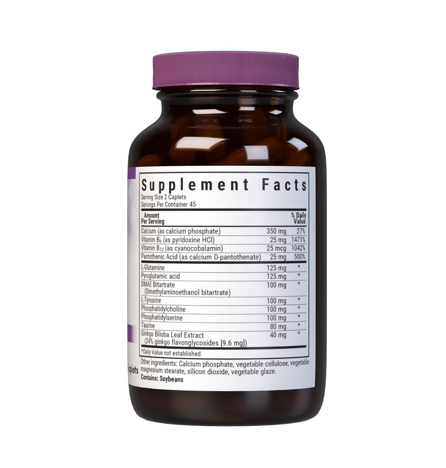 BlueBonnet Power Thought Nootropic Brain Support Capsule 90 Count