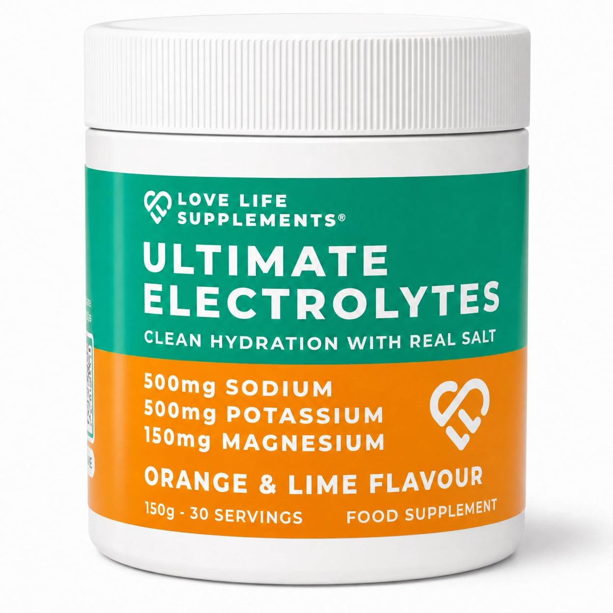 Love Life Supplements Ultimate Electrolytes Powder, 5.3 Ounce, 30 Servings