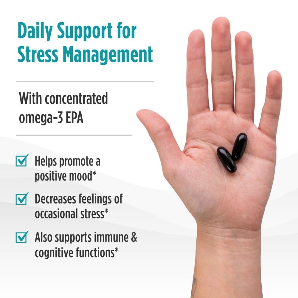 Nordic Naturals Mood Support Omega-3 1400mg EPA+DHA Softgel 60 Count
