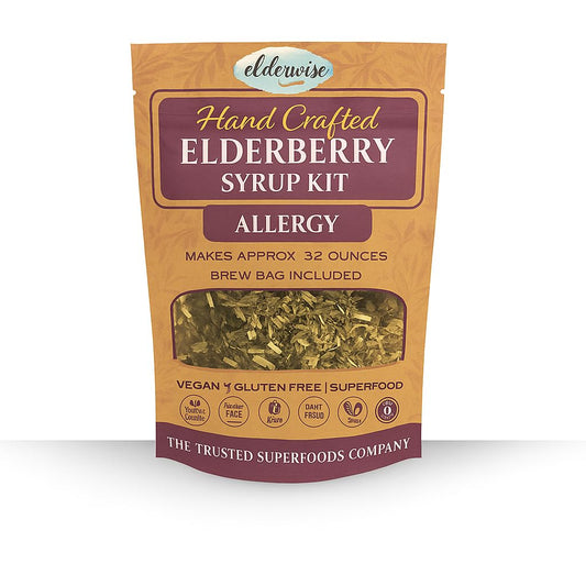 Elderwise Organics Made With Love Elderberry Syrup Kit Powder 3 Ounce