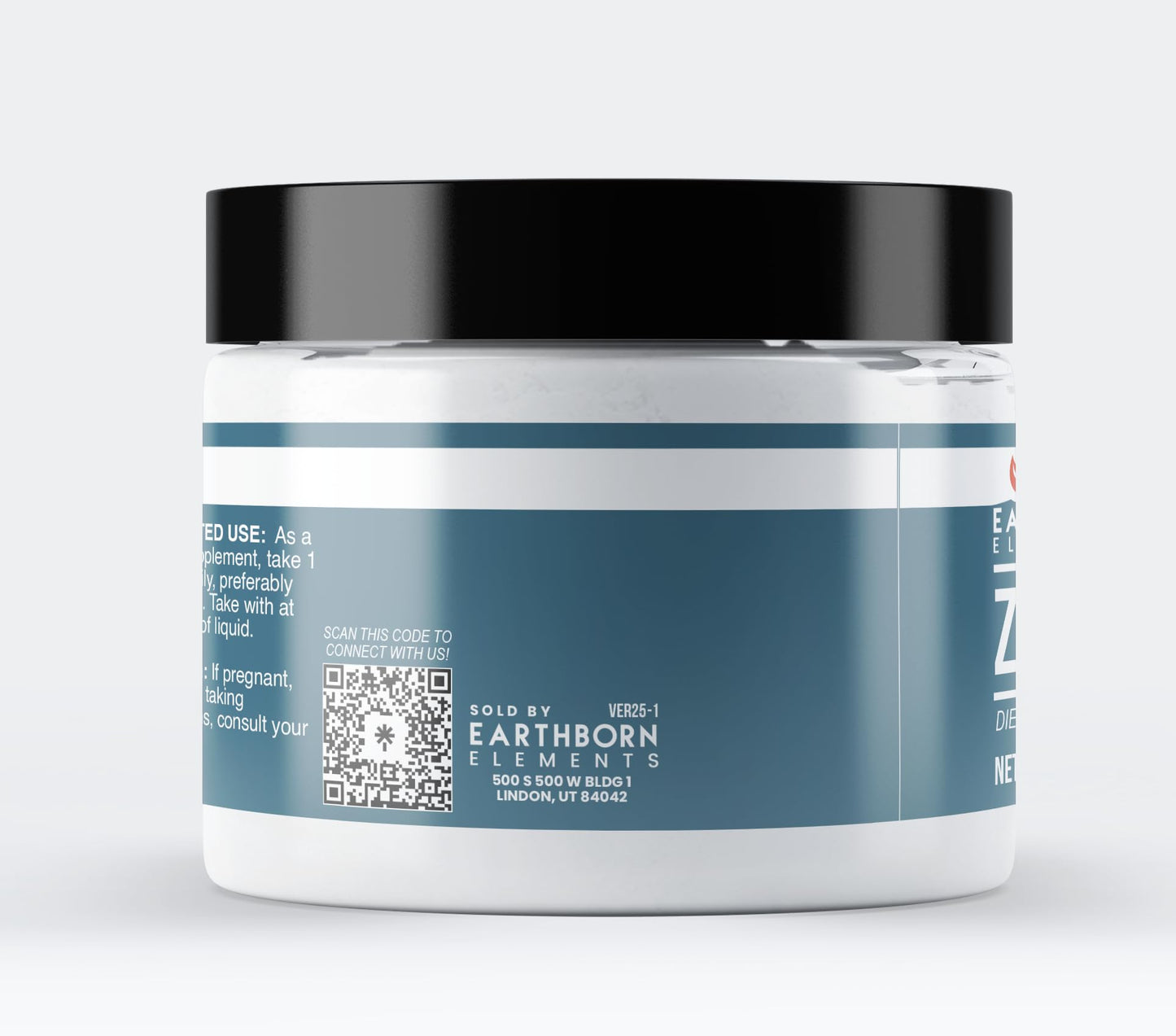 Earthborn Elements Zinc Gluconate Powder, 3 oz