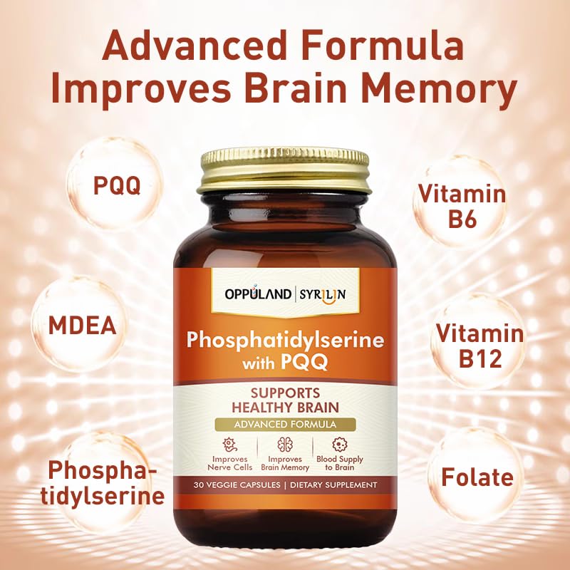 oppuland Phosphatidylserine with PQQ Capsules, 30 Count