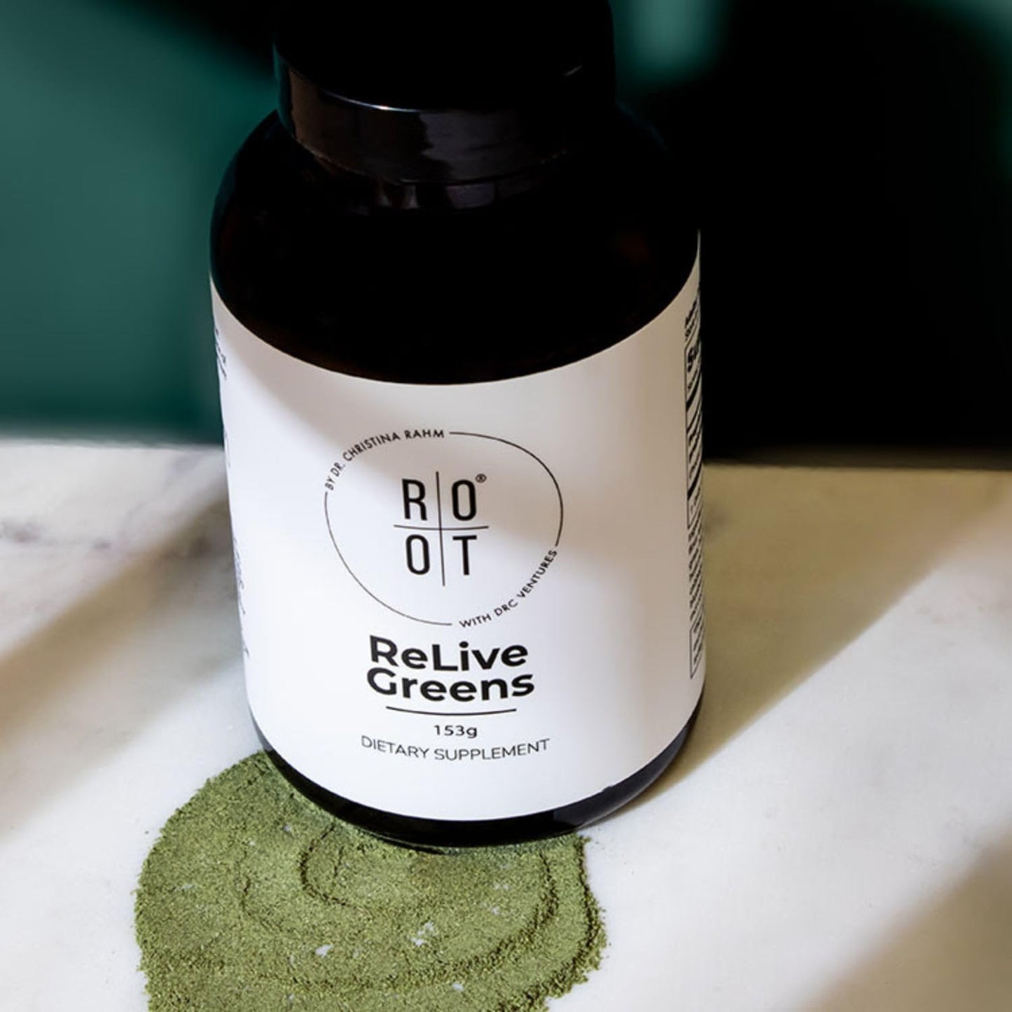 THEROOTBRANDS Root Relive Greens by Dr. Rahm's Powder 153 g