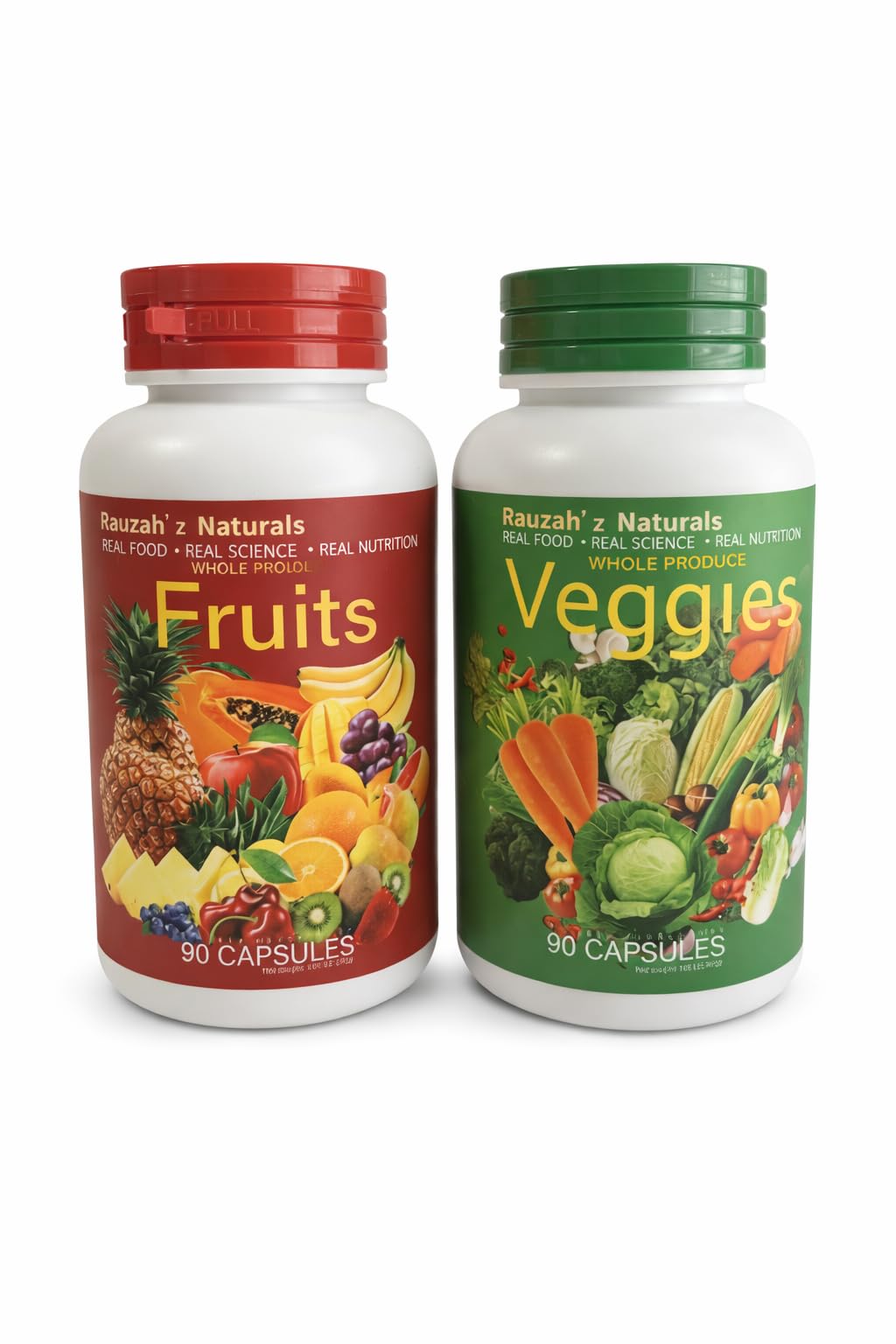 Generic Superfood Fruits and Vegetables with Whole Food Ingredients Balance Energy Levels Capsules 180 Capsules