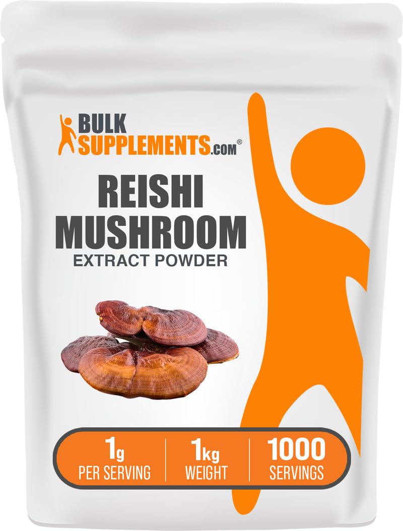 BulkSupplements Reishi Mushroom Extract Powder 35.2 oz
