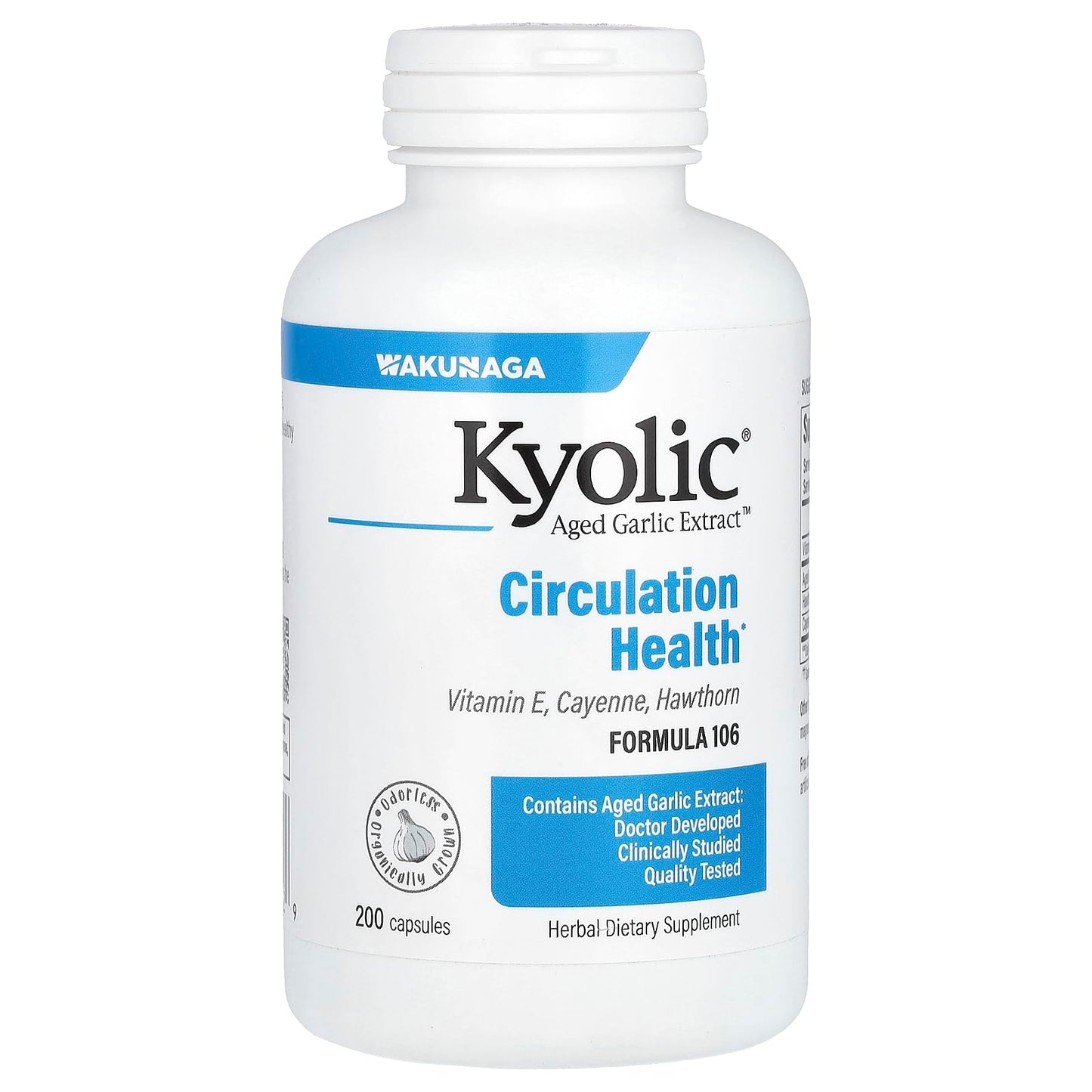 Kyolic Formula 106 Herb & E Capsule, 1 Capsule