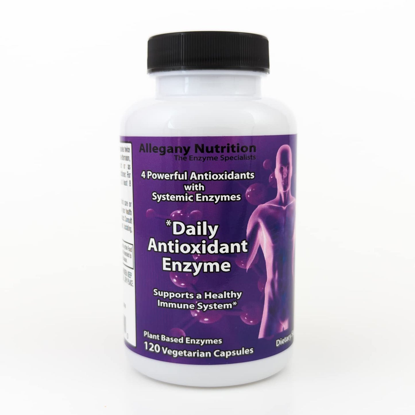 Allegany Nutrition Daily Antioxidant Enzyme Capsules, 120