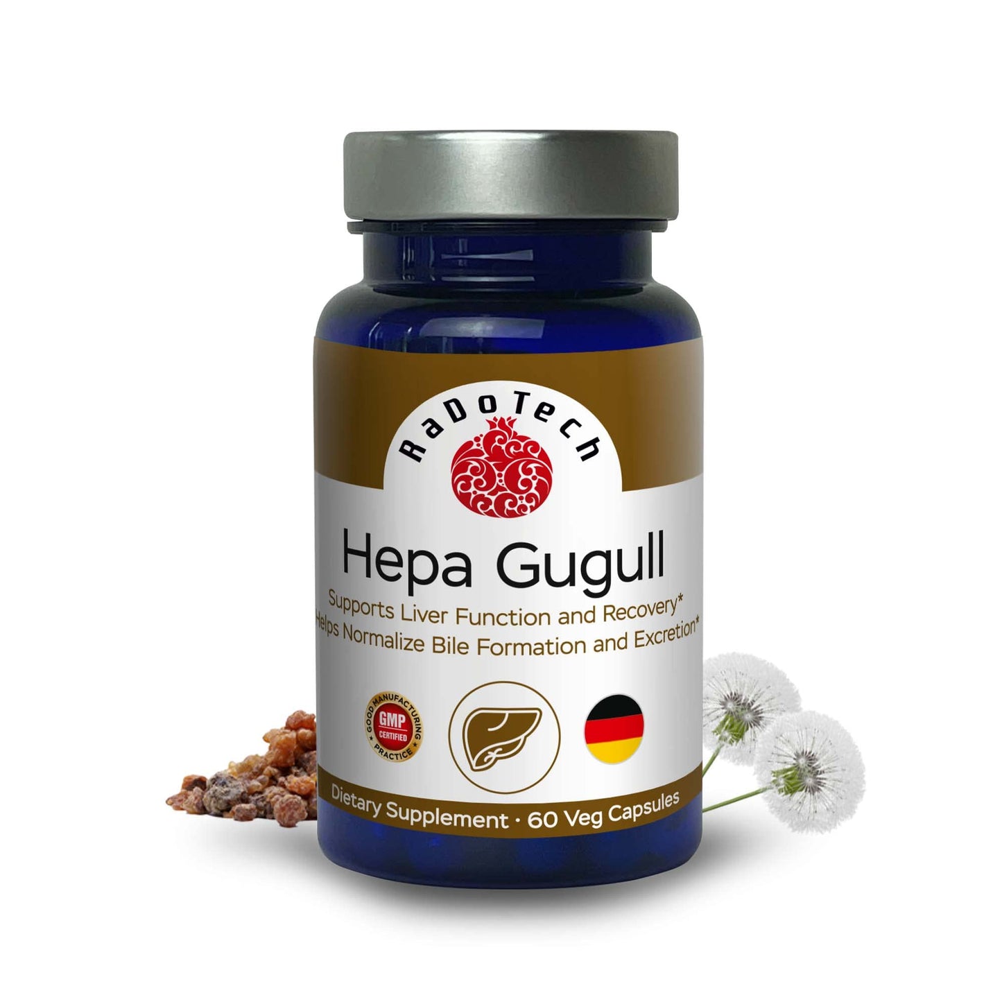 RaDoTech Hepa Gugull Liver Supplement Capsule, 60 Count