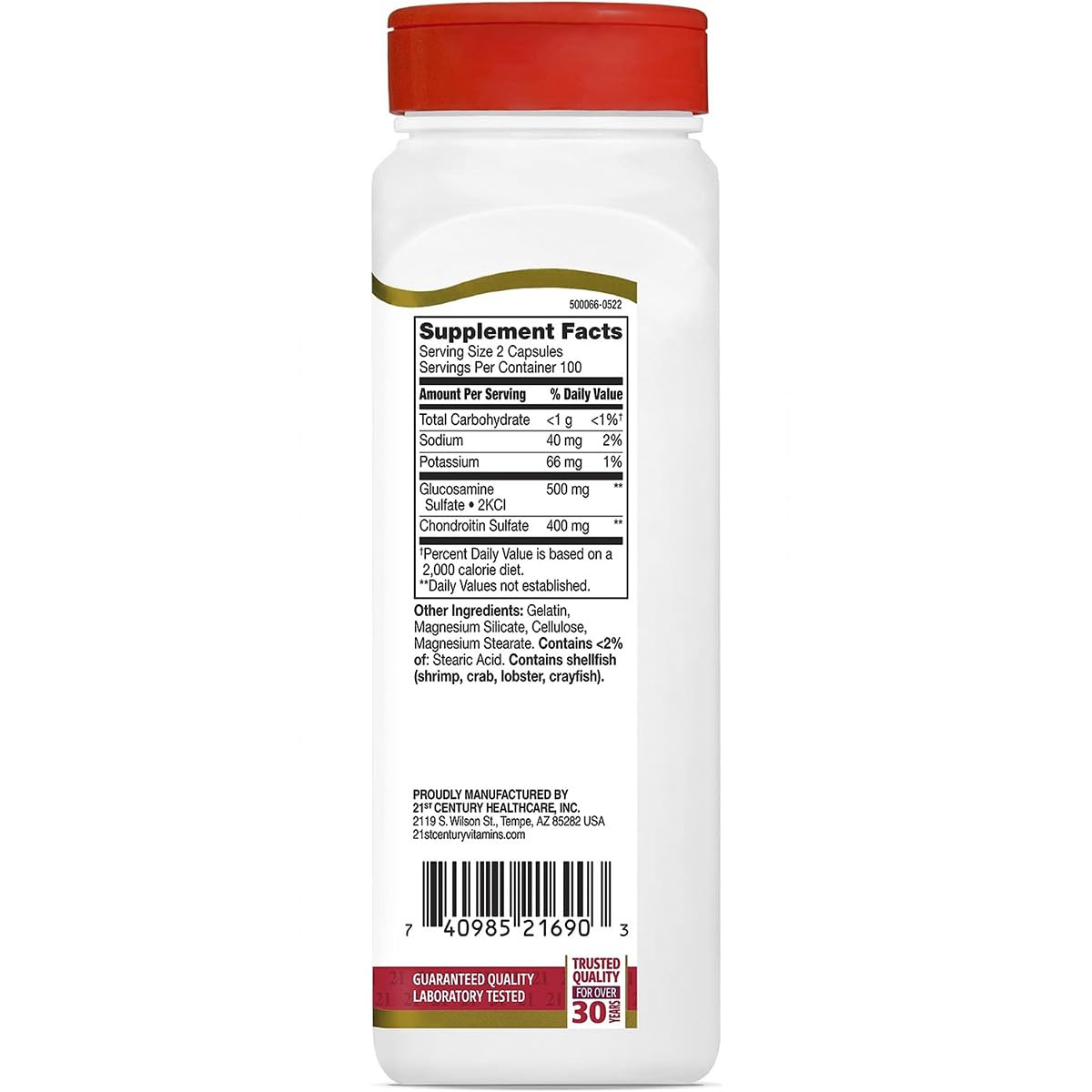 21st Century Glucosamine Relief Original Formula Capsules 200