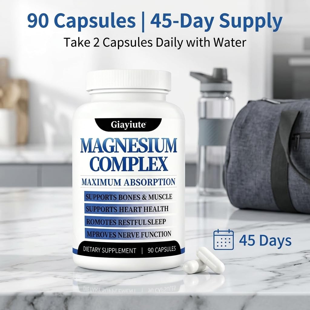 Giayiute Magnesium Complex Capsules, 90 Capsules