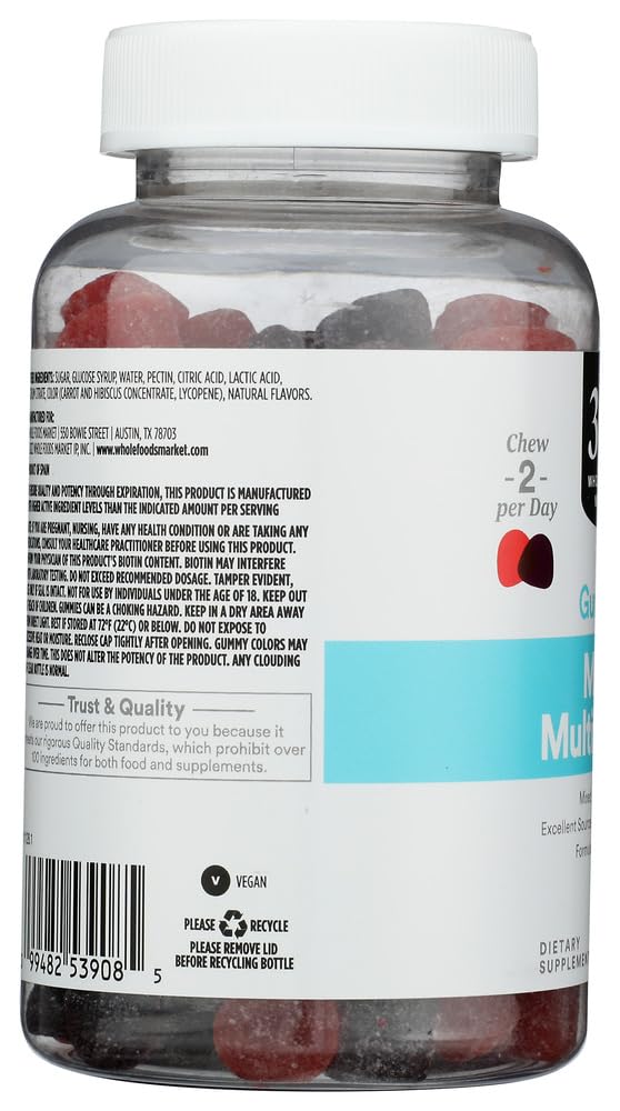365 by Whole Foods Market Men's Multivitamin Gummies, 120 Count