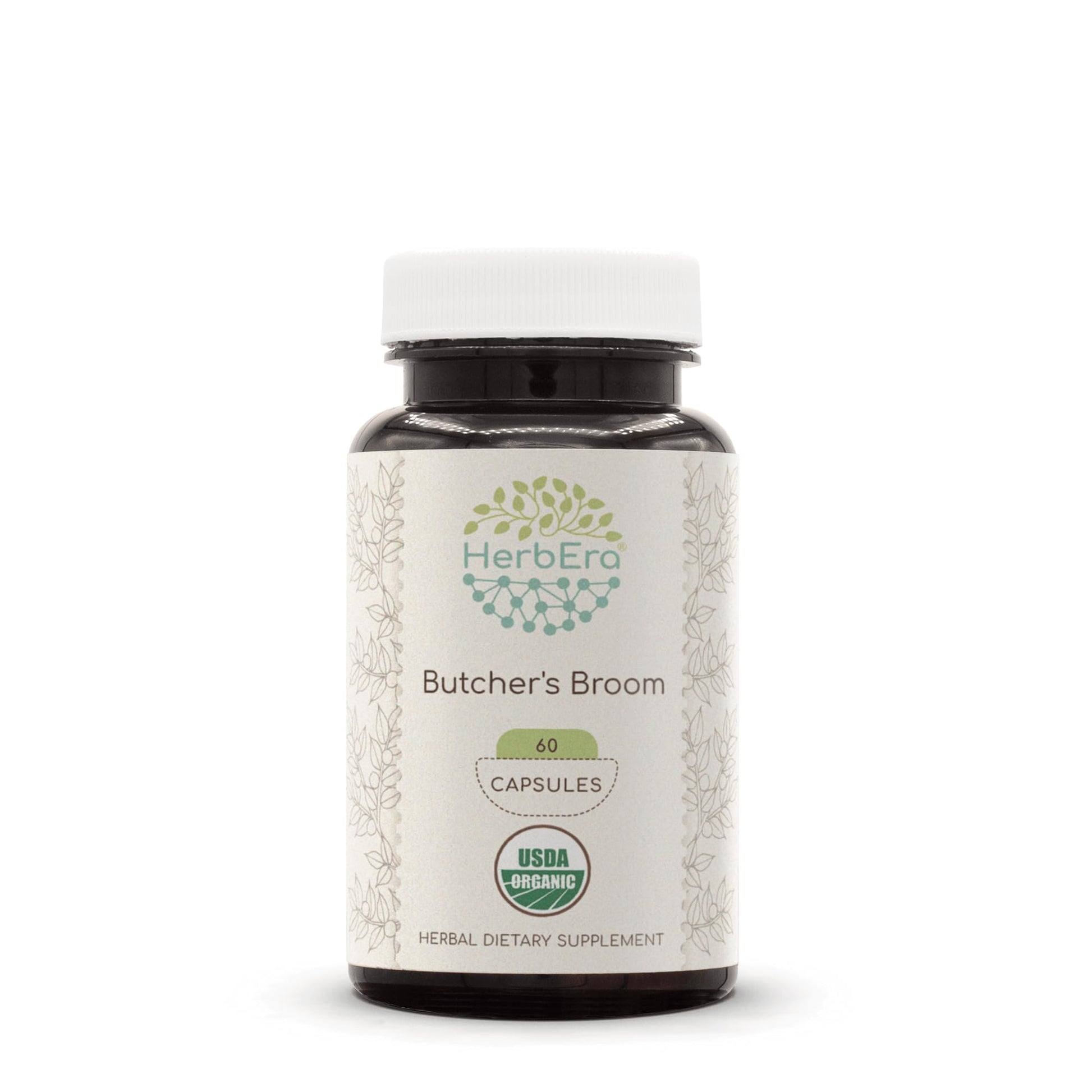 HerbEra Butcher's Broom Root 60 Capsules