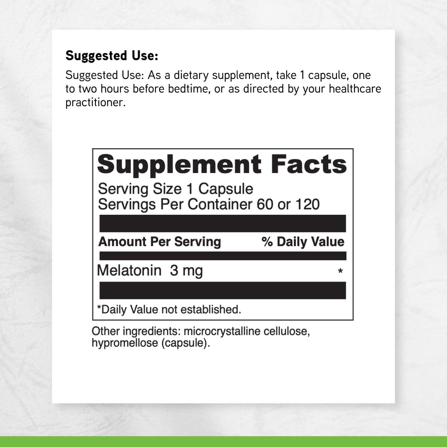 DAVINCI Melatonin-3 Capsule 60 Count