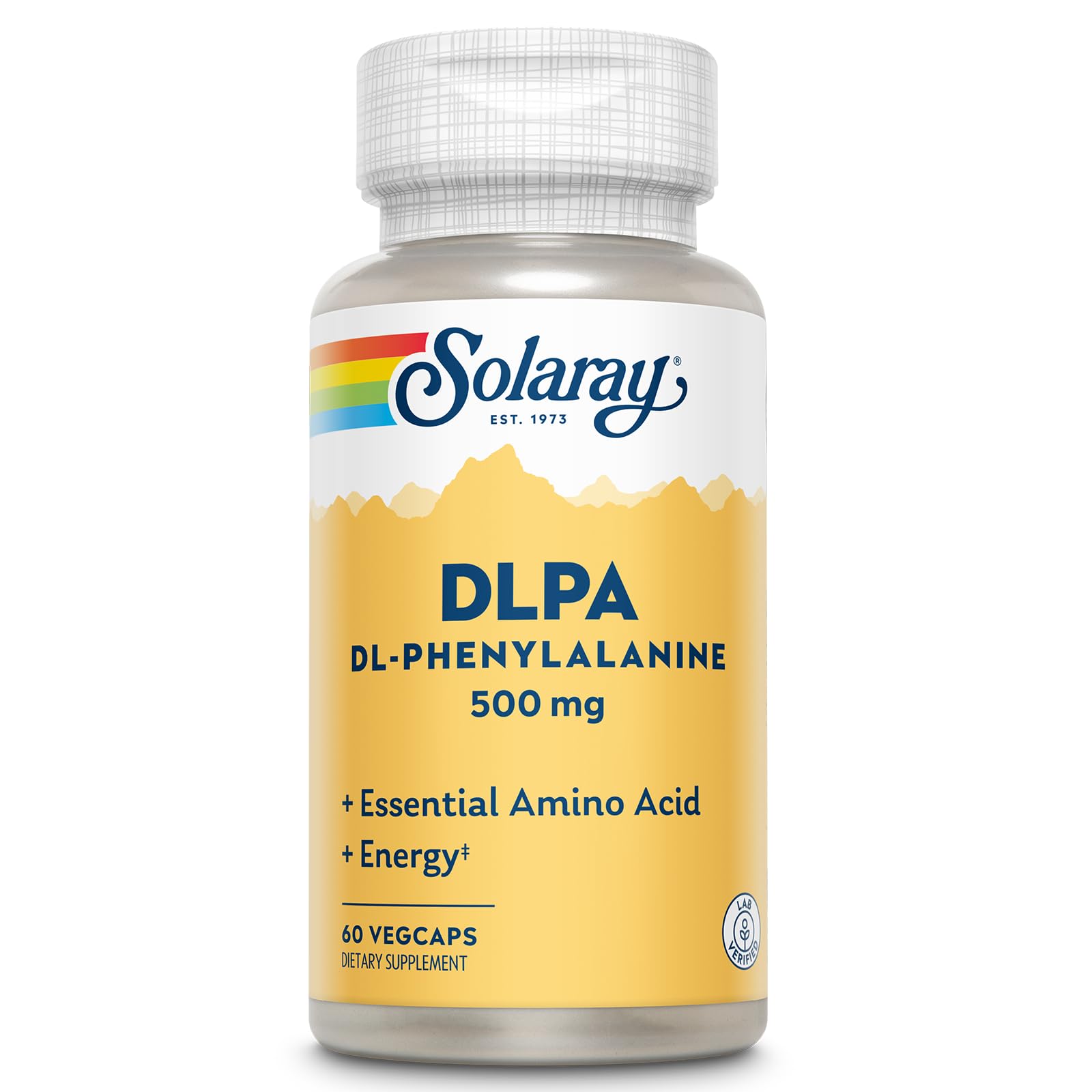 SOLARAY DL-Phenylalanine Capsule 60 Count