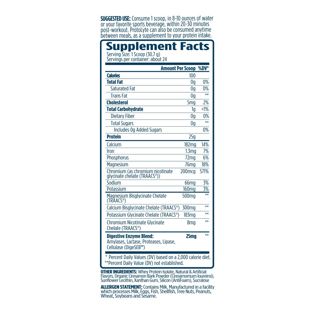 VMI Sports ProtoLyte Protein Powder 30.4