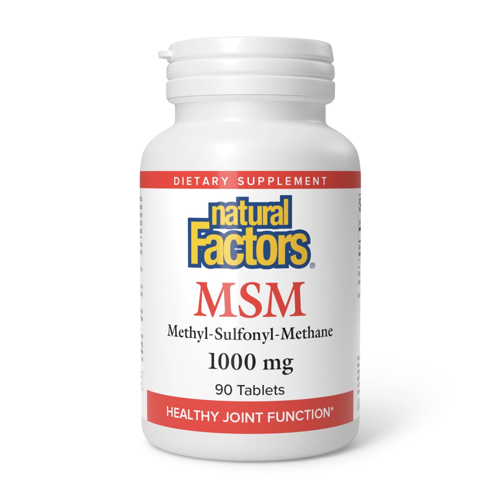 Natural Factors MSM 1000 mg Capsule, 90 Capsules