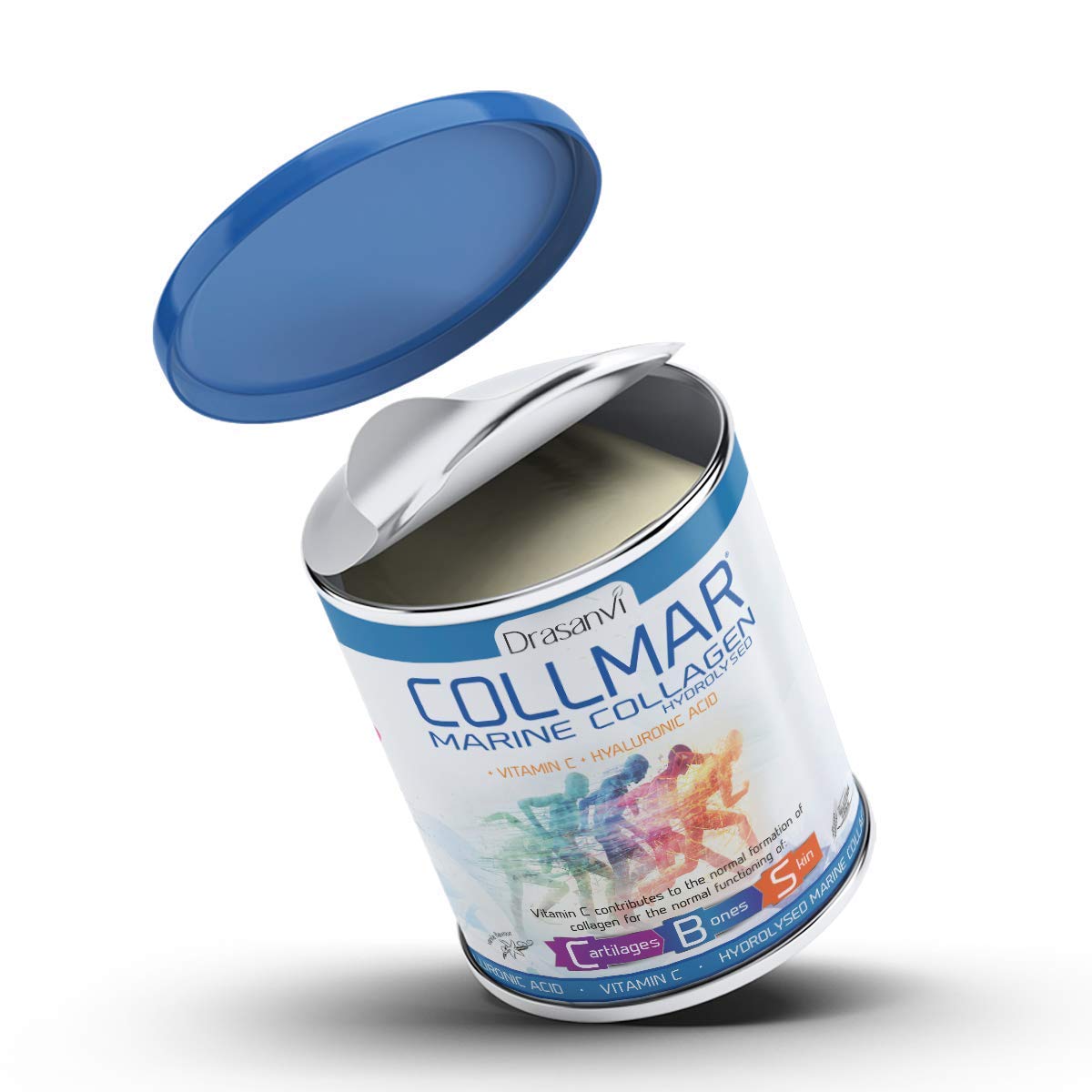 Drasanvi COLLMAR Marine Collagen Hydrolyzed Vanilla Flavor Powder 9.7 Ounces