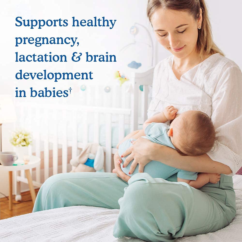 Garden of Life Organics Prenatal Gummies Multivitamin with Vitamin D3, B6, B12, C & Folate & Dr. Formulated Prenatal Vegan DHA - Certified Vegan Omega 3 Supplement