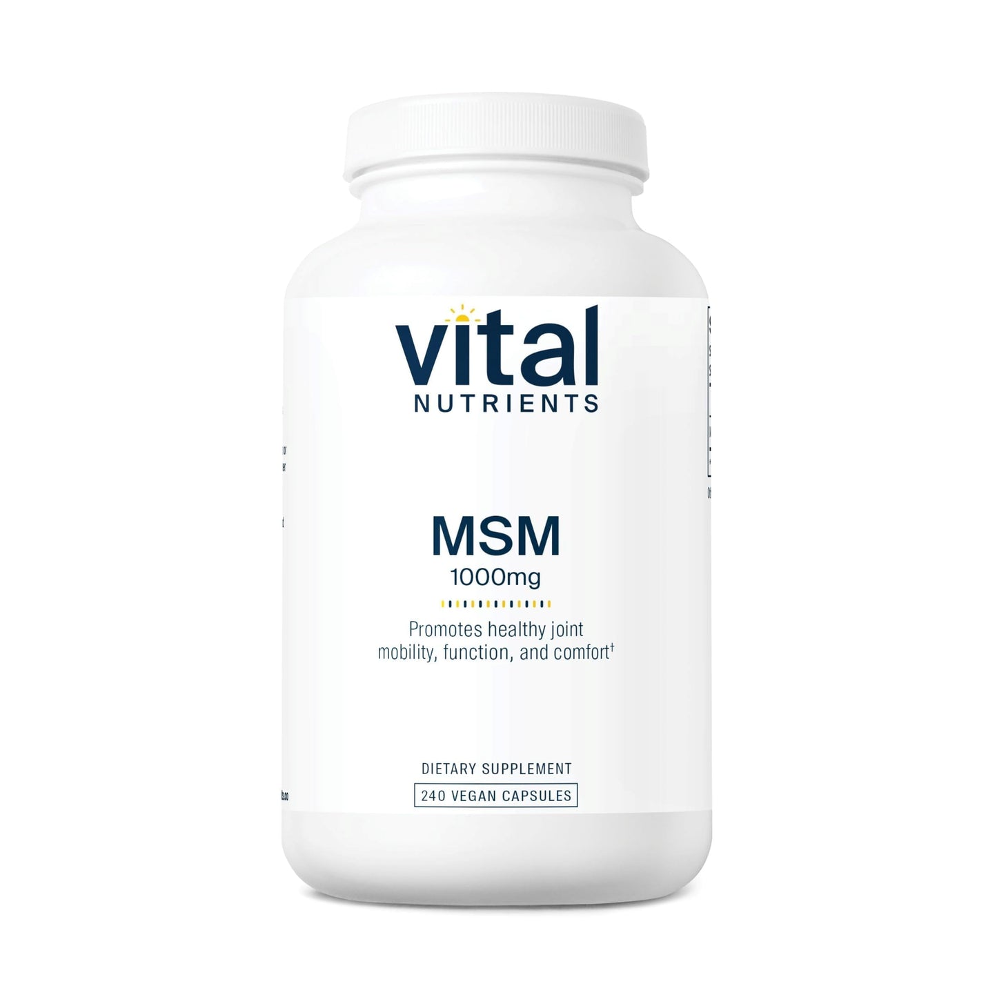 Vital Nutrients MSM 1000mg 240 Capsules