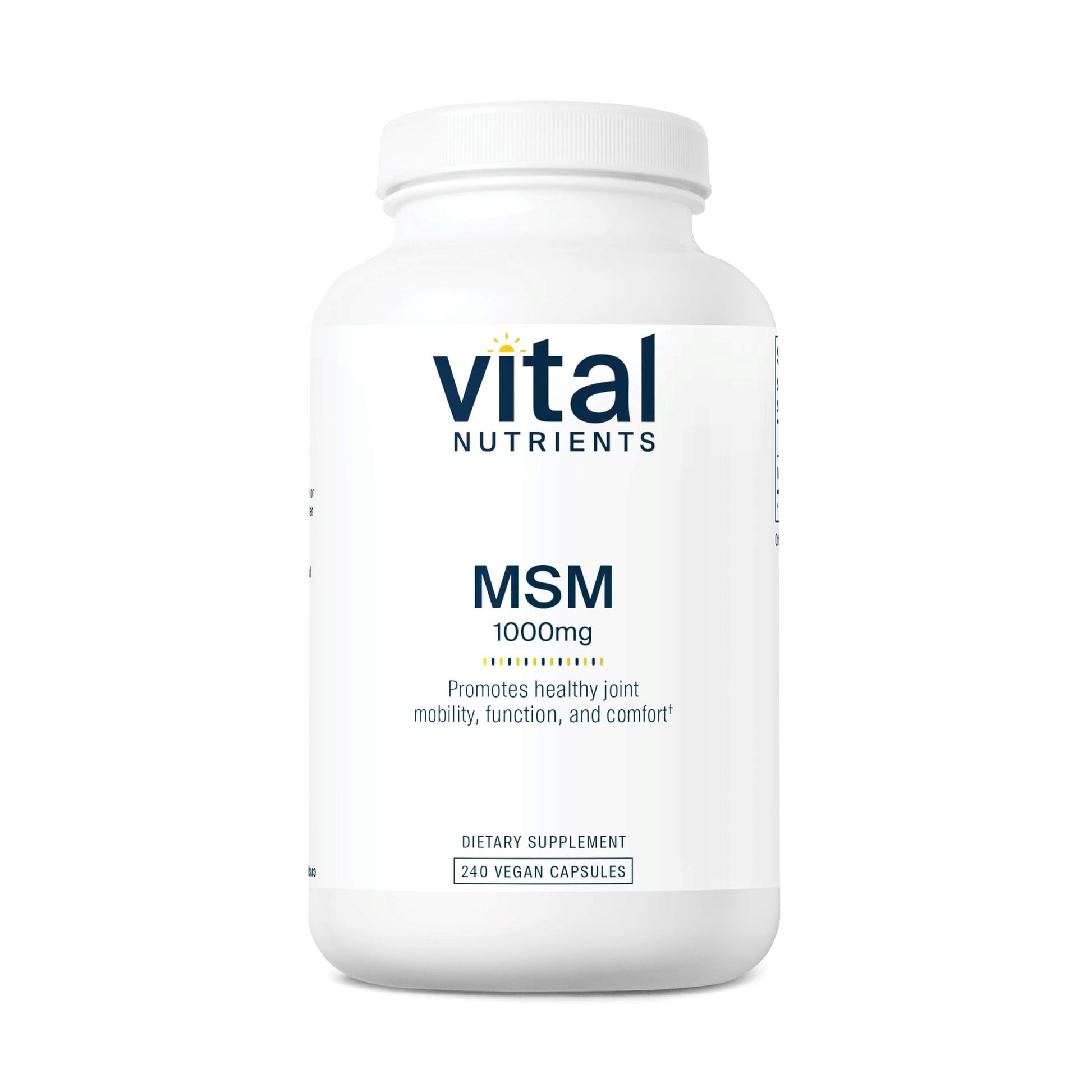 Vital Nutrients MSM 1000mg 240 Capsules