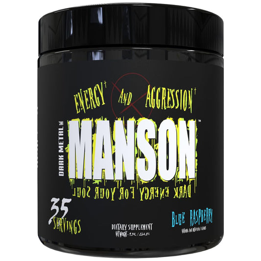 DARK METAL Manson High Stim Pre Workout Powder 0.75