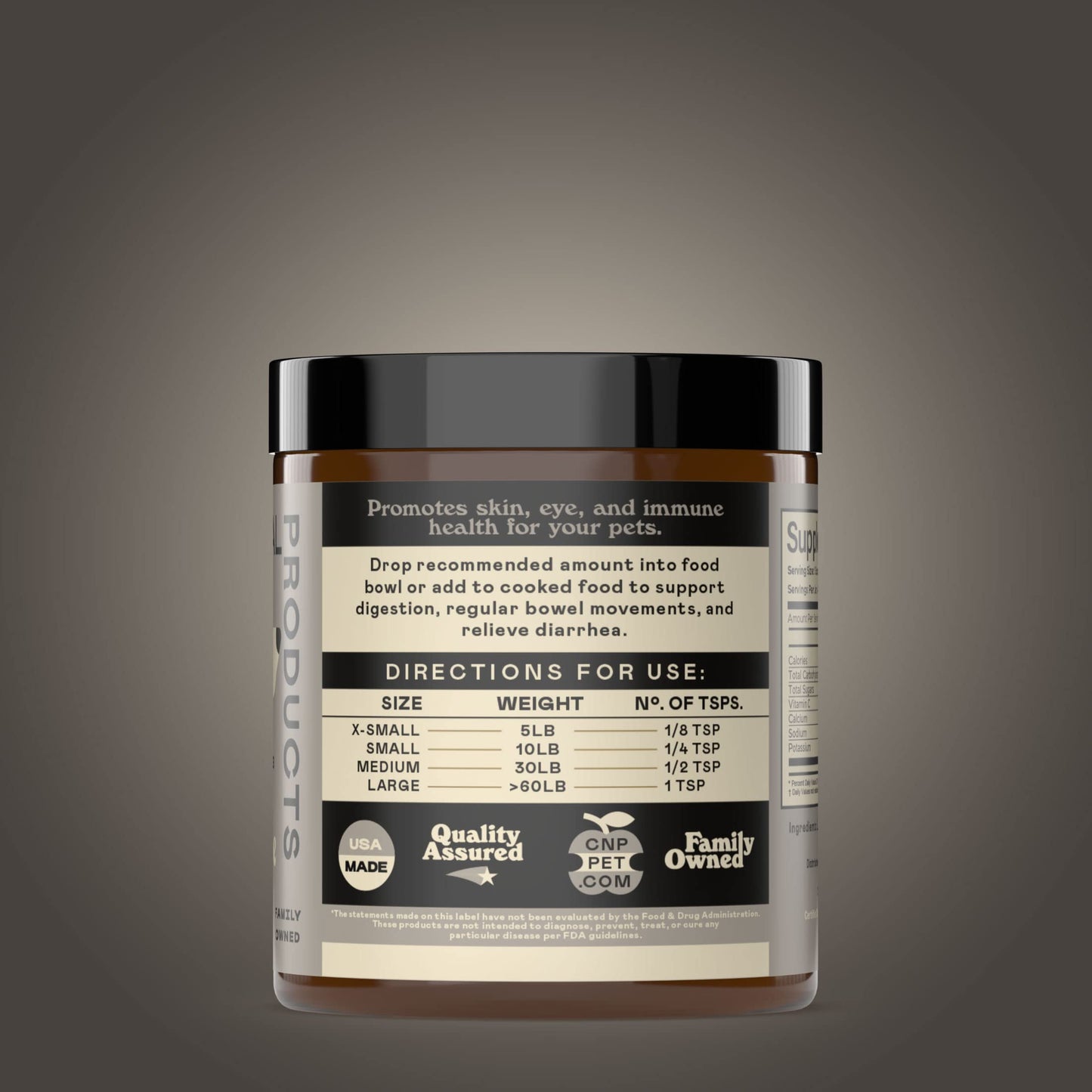 Complete Natural Products L-Lysine Powder for Pets, 4 oz, 1 Count