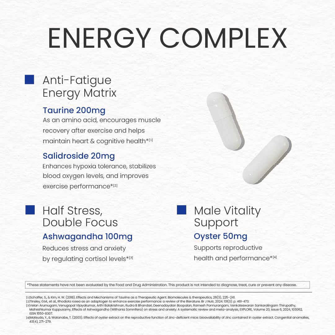 NEUMINA Men Daily Energy & Immune Supplement Capsule 90