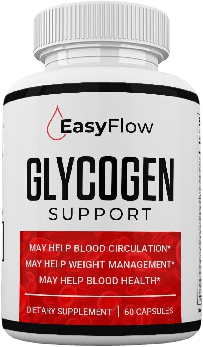 SuppNature Easy Flow Glycogen Support Capsules 60 Count