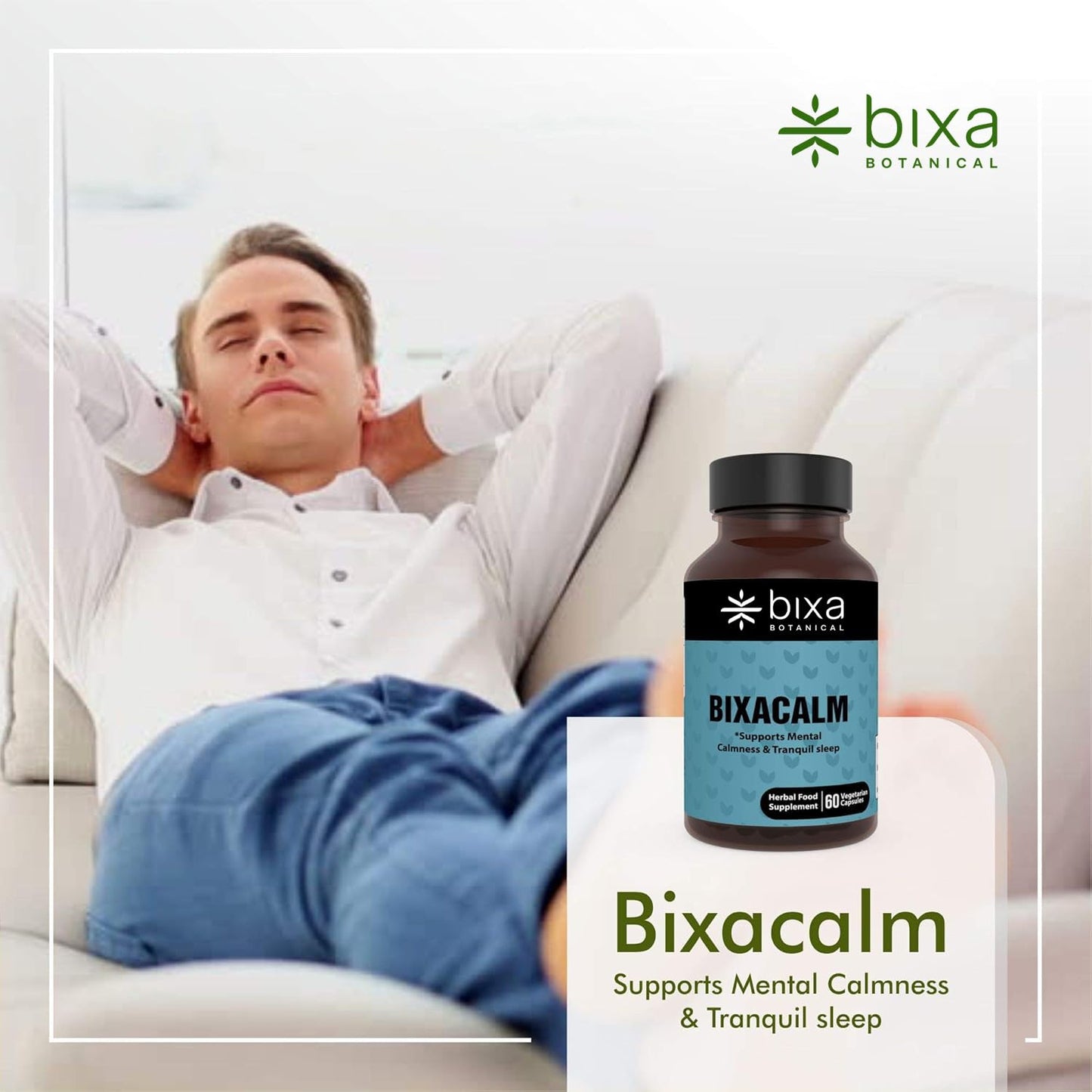 bixa BOTANICAL Bixacalm 60 Capsules