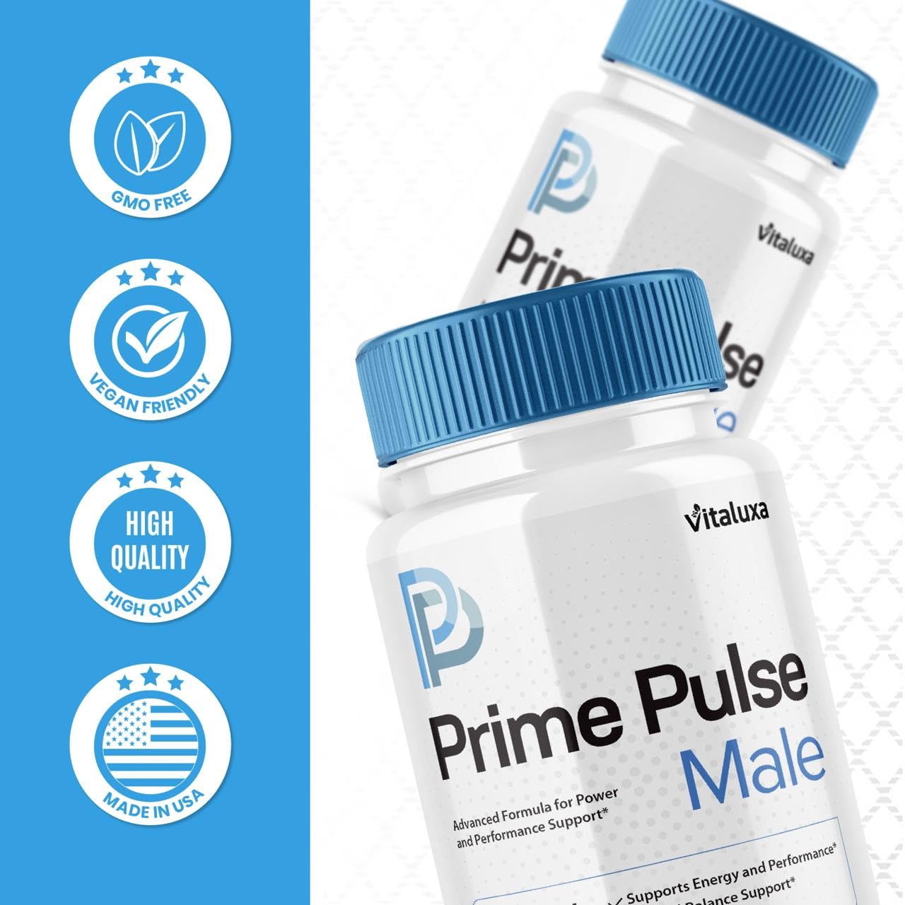 Vitaluxa Prime Pulse Capsules 300 Count