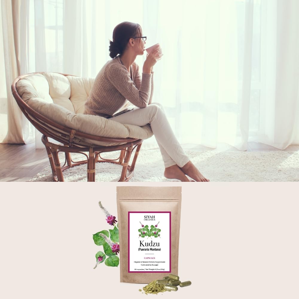 Selah Organics Natural Healing & Wellness Kudzu Capsules - 60 Capsules